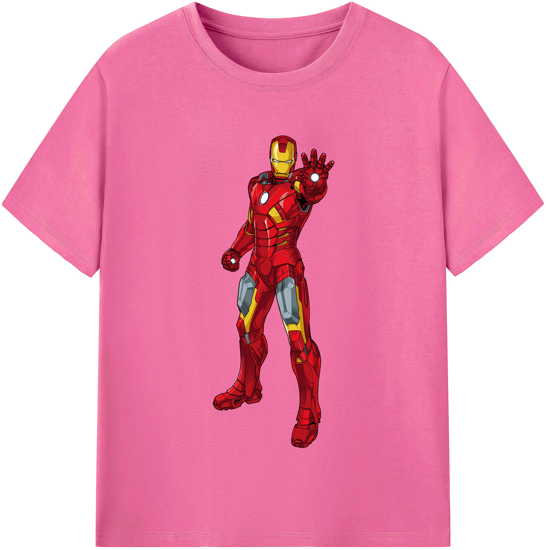 （画像用） アベンジャーズ The Avengers レディースカジュアルプリントTシャツ（綿100％）